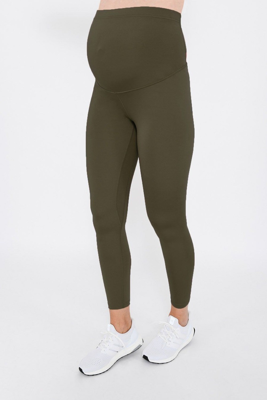 Maternity Lovall Sports | Maternity Focus 7/8 Sports Leggings Olive Green